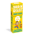 Bright yellow box of Brain Quest: For Twos smart cards featuring a playful child and building blocks for ages 2-3.