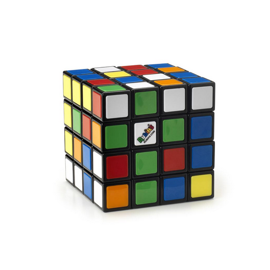Rubiks Cube 4x4 showing mixed colors, a challenging puzzle to improve hand-eye coordination and problem-solving skills.