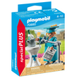 Playmobil Special Plus | Graduate set with figure in cap and gown holding diploma beside microphone and table accessory.