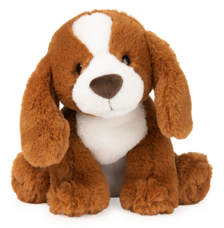 Spaniel Kian plush puppy with copper fur, floppy ears, and cuddly design perfect for plush lovers and spaniel fans.