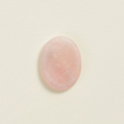 Soothing Stone | Rose Quartz with soft matte finish, oval-shaped crystal for calming and wellness practices.