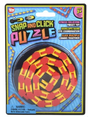 Snap & Click Puzzle colorful chain toy for hand eye coordination and stress relief, suitable for ages 3 and up.