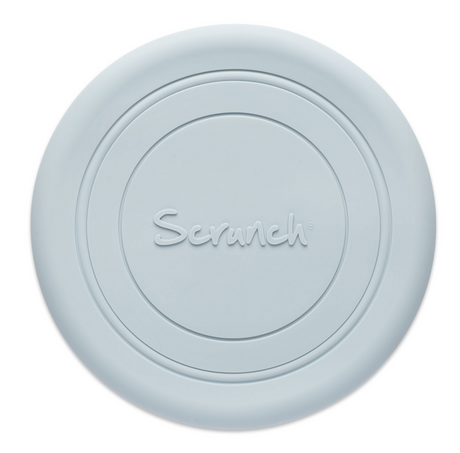 Scrunch Flyer Duck Egg Blue soft silicone frisbee with durable, flexible design and easy-grip surface for outdoor play.
