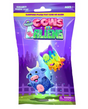 Cows vs Aliens Mystery Bag showing colorful cow and alien plushes in a surprise collectible blind bag packaging.