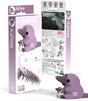 EUGY | Platypus 3D puzzle made from eco-friendly cardboard, includes non-toxic glue, fun and easy to assemble in 10-20 minutes.