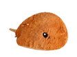 Soft and cuddly Horseshoe Crab plush in warm brown, perfect for all ages and aquarium lovers.
