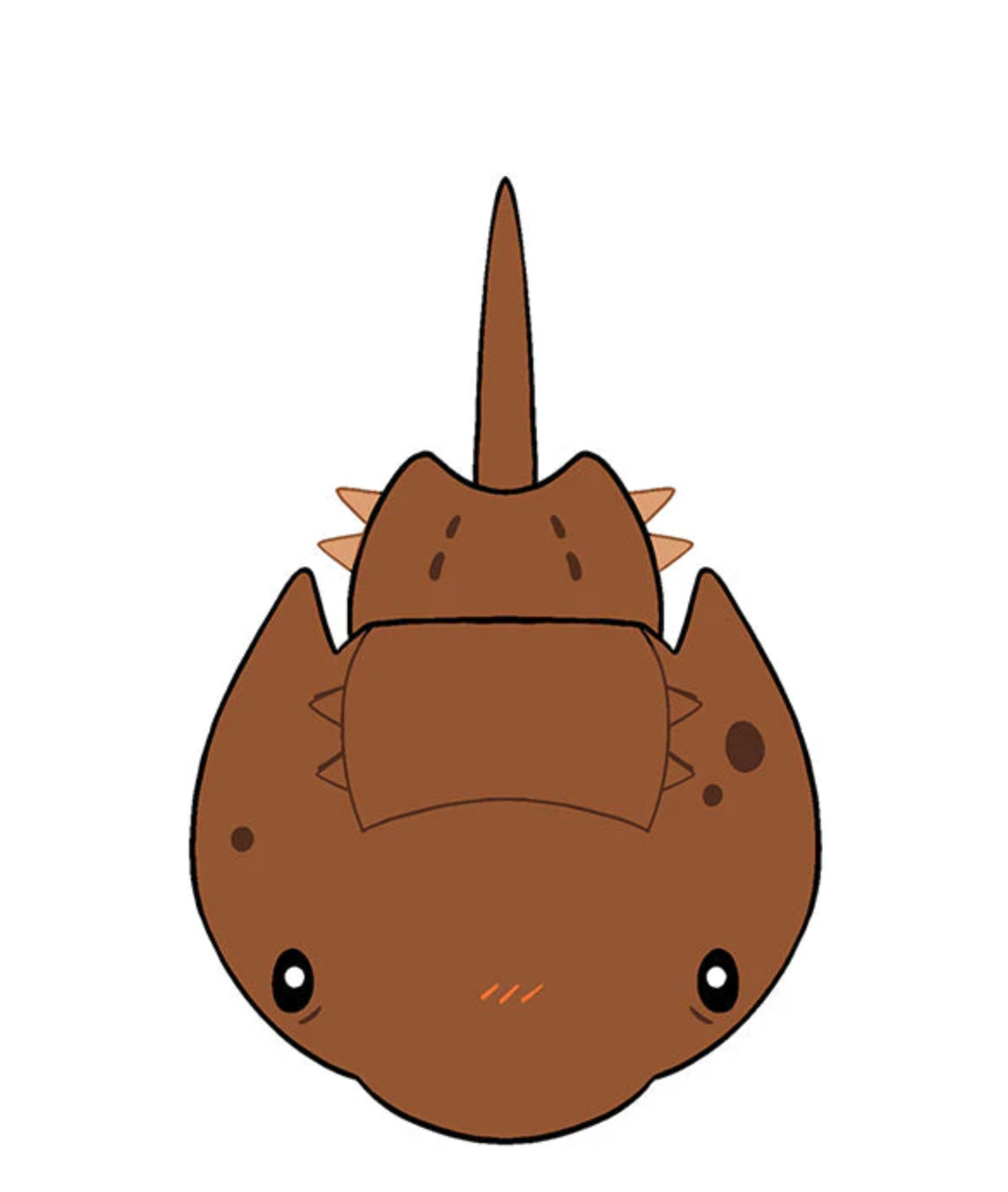 Horseshoe Crab plush toy with a cute, friendly design, perfect for all ages and aquarium lovers.