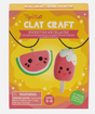 Clay Craft | Sweeties Necklaces kit featuring kawaii watermelon and icy pole pendants for kids ages 5-8.