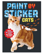 Paint By Sticker Cats features low-poly cat illustrations made by placing numbered stickers step-by-step.