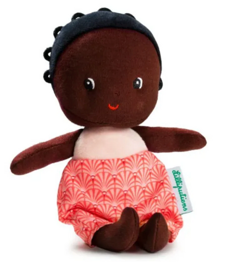 My First Baby | Maia soft doll with easy-to-grasp design, perfect for ages 0+ to encourage empathy and imitation play.