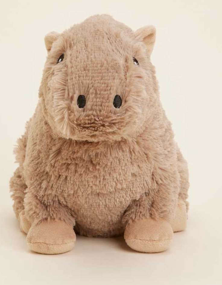 Warmies | Capybara plush heated with real dried lavender for soothing warmth and comforting sensory experience.