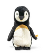Penguin Nala plush toy with black, white, and golden accents, soft and machine washable for creative play.