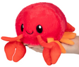Soft and friendly Lobster Snackers plush toy held in hand, perfect snack-sized comfort for all ages.