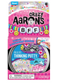 Crazy Aaron's BFF Thinking Putty with clear sparkly putty and two stackable BFF cat friendship charms.