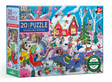 20pc Woodland Winter Puzzle featuring friendly woodland animals in a snowy festive forest scene for kids age 3+