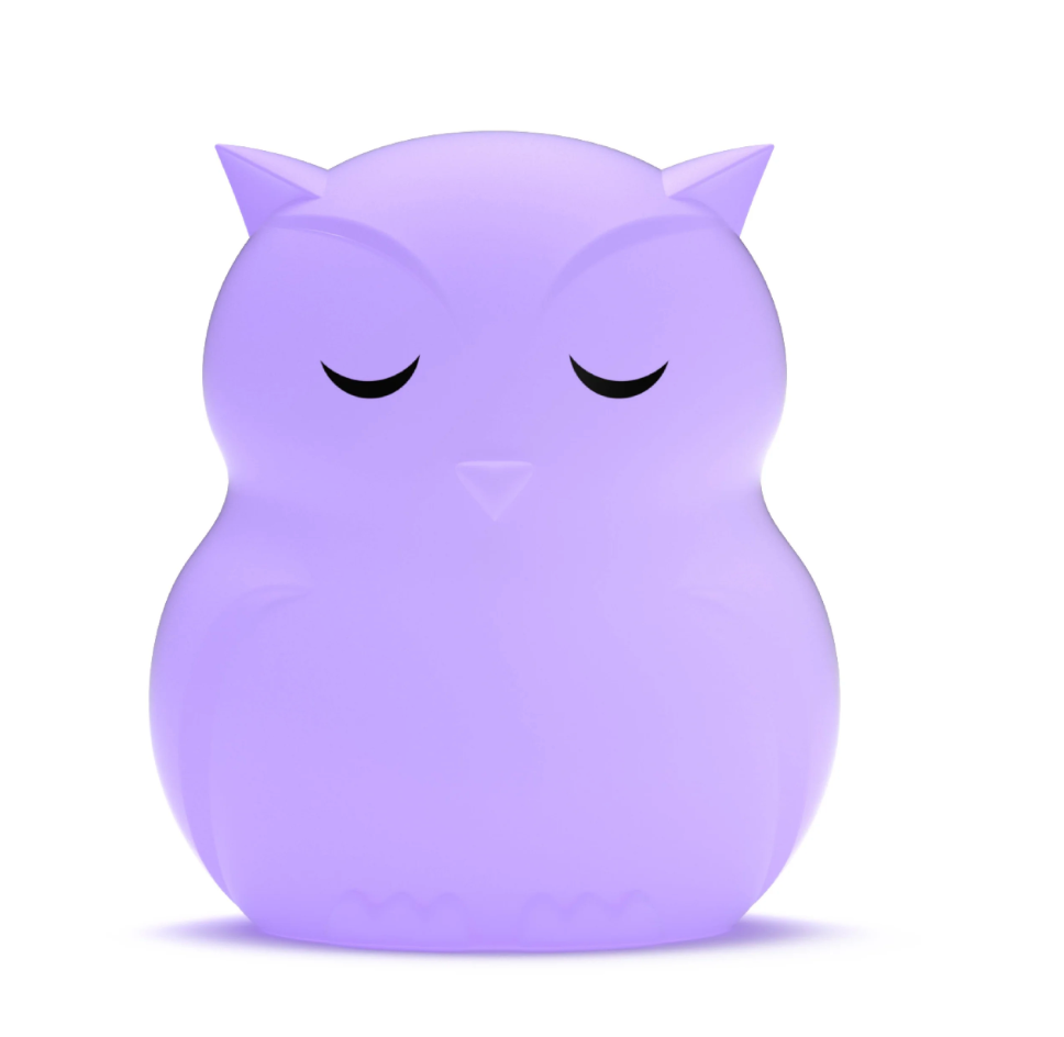 Breathing Pal | Ollie the Owl is a calming purple owl device for anxiety relief and focused breathing exercises.