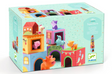 TopaniCar Nesting Blocks & Cars wooden farm blocks and vinyl animals for stacking, nesting, and imaginative play ages 18 months and up.