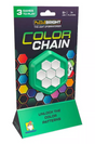 Color Chain by Puzzle Bright logic game with hexagonal buttons and colorful puzzle design packaging.