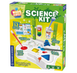 Kids First Science Kit with colorful lab tools, bubbles, and hands-on STEM experiments for kids ages 5 and up.