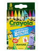 Crayons 8 Pack Limited Edition featuring 8 retired Crayola colors in a colorful, playful boxed set.