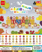 Mini Hedgehog Fruits Blind Box featuring cute collectible hedgehog fruit characters in various colorful designs.