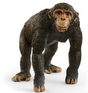 Chimpanzee figurine showing detailed fur texture and facial features, perfect for ages 3 and up.