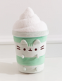 Pusheen Matcha Latte plush featuring a green matcha cup with white whipped foam and Pusheen’s signature smile and ears.