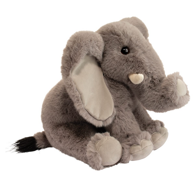 Soft and cuddly Elephant Tank plush toy with large ears and a friendly face, perfect for kids and collectors.