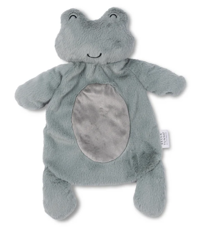 Big Buddy | Freddie the Frog soft plush toy with weighted hands and feet for baby comfort and hugs.