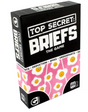Top Secret: Briefs deduction game box with playful fried egg pattern on pink underpants design for family fun.