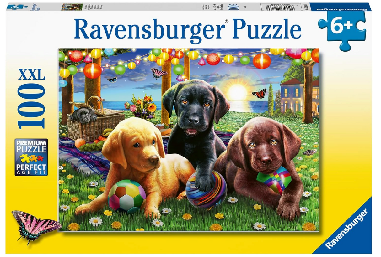 100pc Puppy Picnic Puzzle