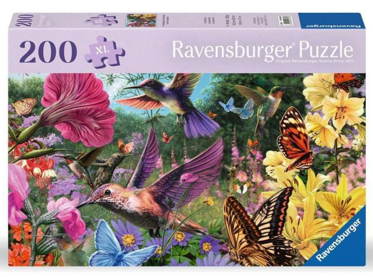 200pc Hummingbirds & Butterflies Puzzle
