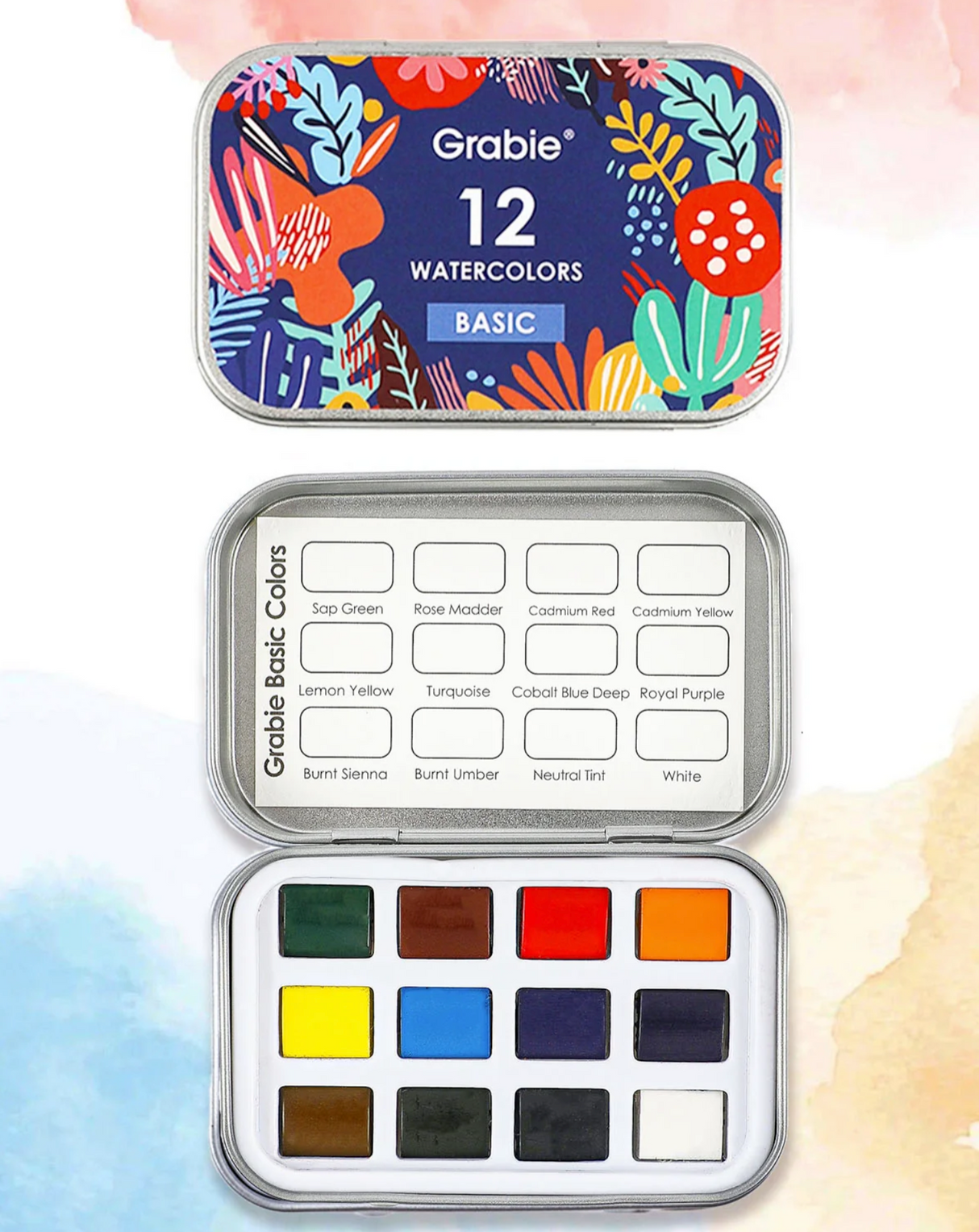 Pocket Watercolor Set | Essential Colors