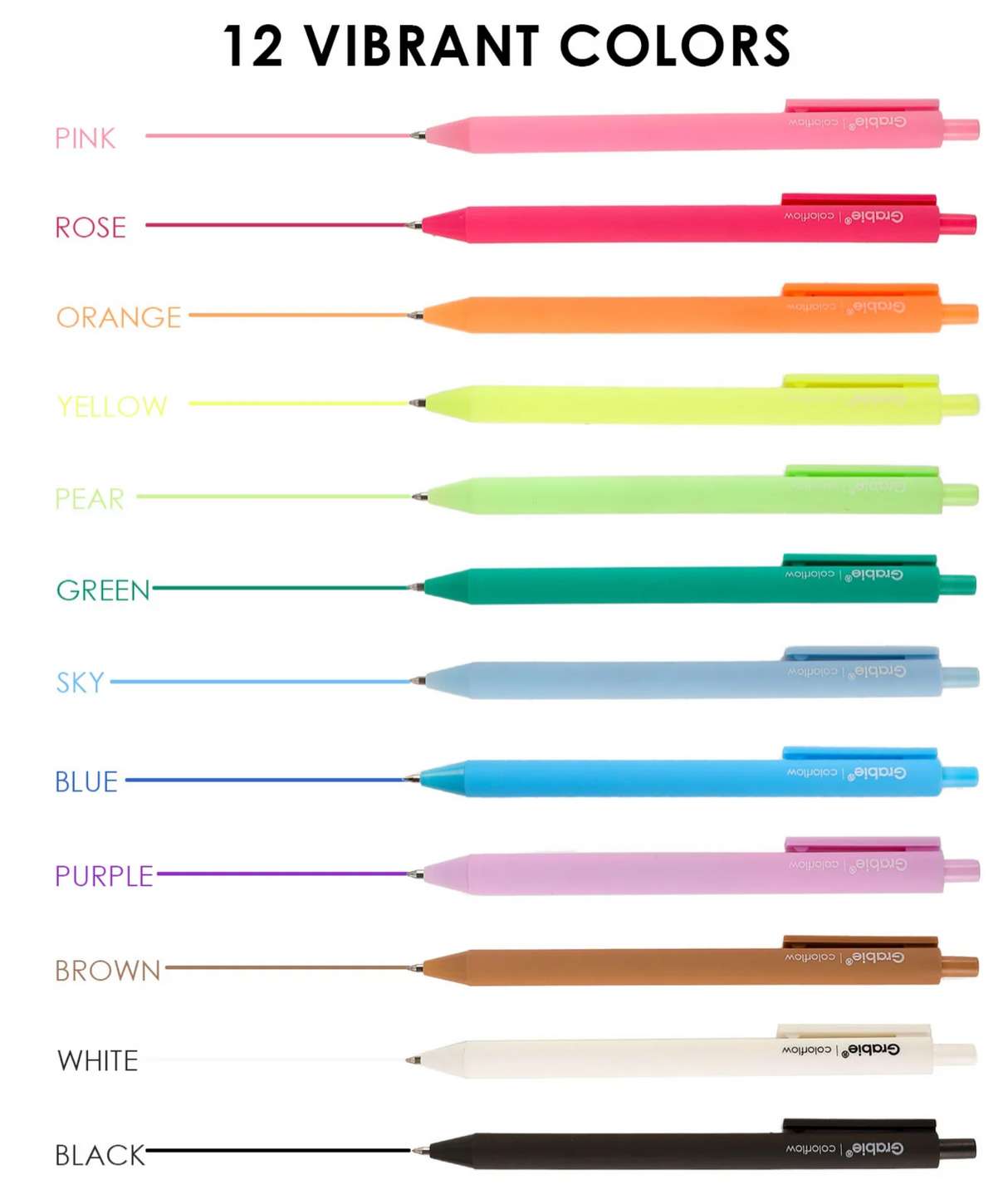 Colorflow Acrylic Gel Pens