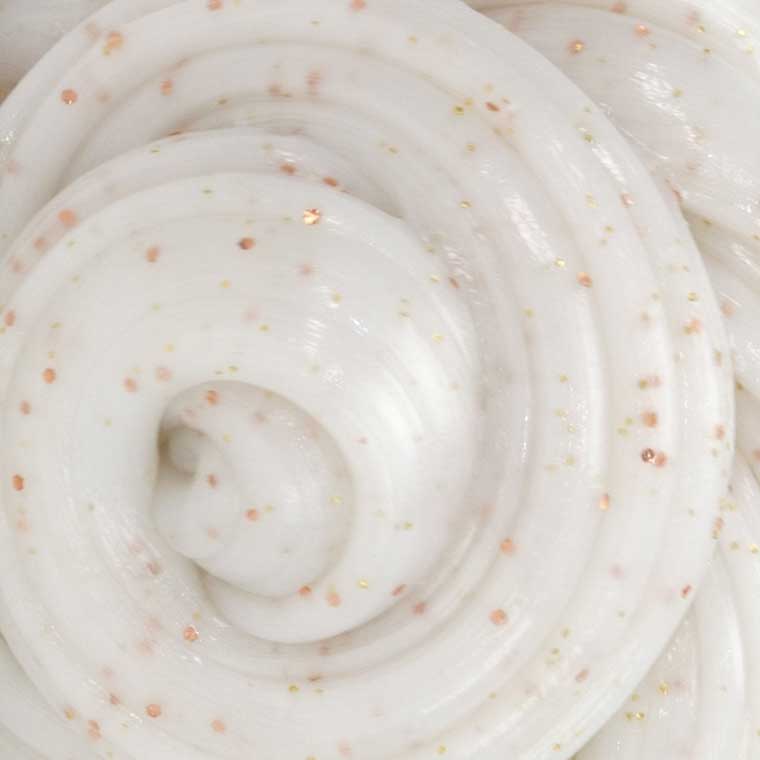 Mini Hello Spring Thinking Putty swirl with white base and glitter speckled egg details for tactile sensory play.