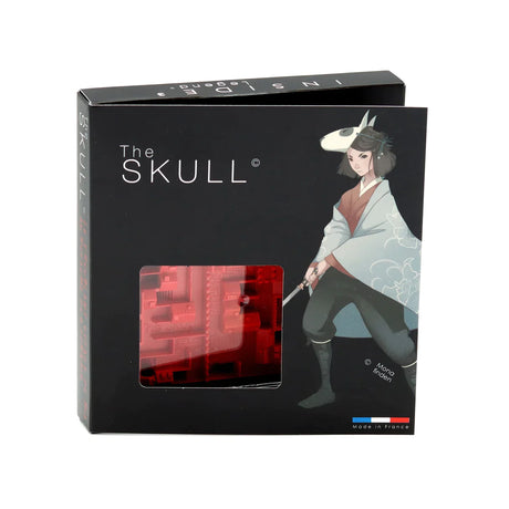 INSIDE 3 Legends - The Skull game box showing dark maze design and character illustration with skull mask on cover.