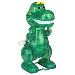 Z Wind Ups | T-Rex Travis green wind-up toy with moving arms, stands 3" tall, fun for kids ages 3 and up.