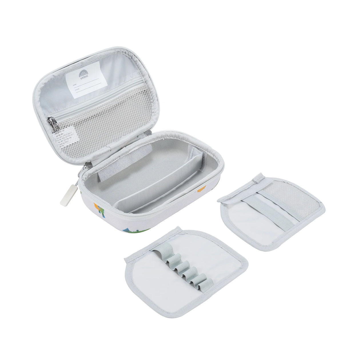 Pencil Case | Pufferfish with removable divider, zippered mesh compartment, and six pencil holders for organized school supplies.