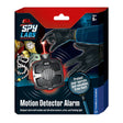 Spy Labs Motion Detector Alarm with motion and vibration sensors, siren, and flashing light to protect valuables from theft.
