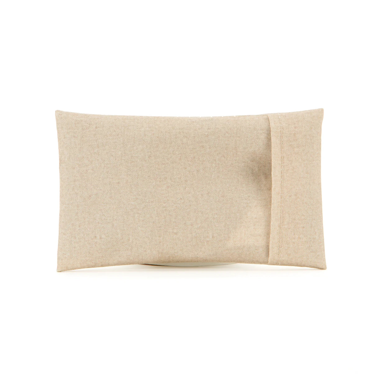 No Sweat Ice Pack | Robot Playdate with beige polyester fabric, condensation-free, washable, and non-toxic ice pack for kids’ lunch boxes.