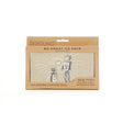No Sweat Ice Pack | Robot Playdate in eco-friendly packaging with robot design for keeping lunches cool and dry.