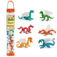 TOOB | Dragons six colorful dragon figurines including Forest, Ice, Mountain, Cloud, and Chinese Horned dragons.