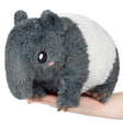 Tapir Mini plush toy with soft gray and white fur, tiny plush feet, and a friendly face held on a hand.