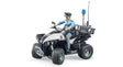 Police Quad & Policeman toy set showing a detailed quad bike with a police figure ready for action indoors or outdoors.