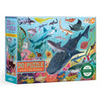 20pc Sharks & Friends Puzzle with colorful marine animals, large sturdy pieces, ideal for preschoolers ages 3 and up.