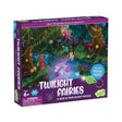 PZ 100pc Seek&Find Fairies puzzle with glow-in-the-dark items and a reveal light for ages 6 and up.