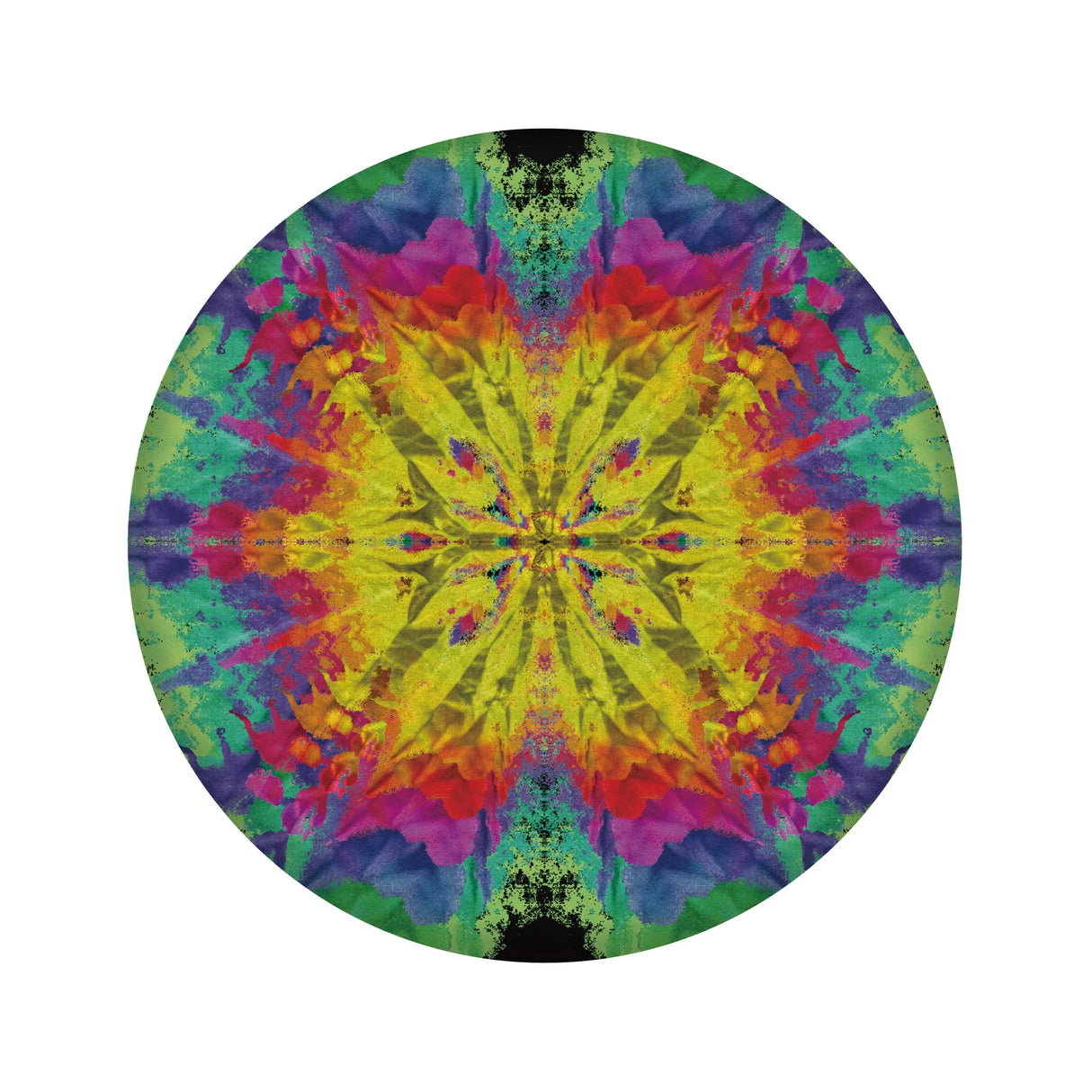 Waboba Wingman Disc PRO colorful tie-dye silicone flying disc with superior flight precision and stability design.