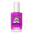 Nail Polish Groovy Grape neon purple shimmer polish in a clear bottle with white cap, 0.5 fl. oz., non-toxic and kid-friendly.