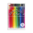 Seriously Fine Felt Tip Markers set of 36 with 0.7mm super fine tips and triangular barrels for detailed adult coloring.
