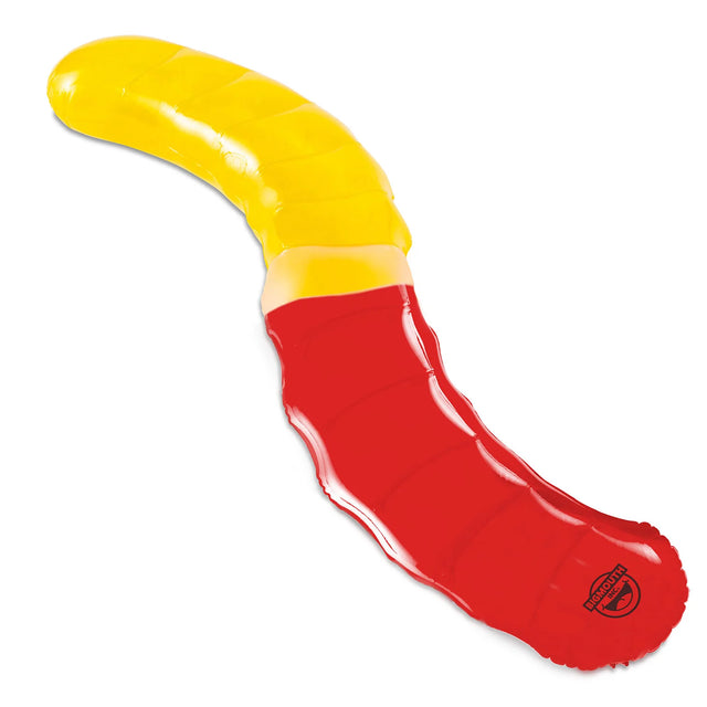 Pool Noodle | Gummy Worm is a 5 ft long, colorful pool float made of durable transparent PVC.